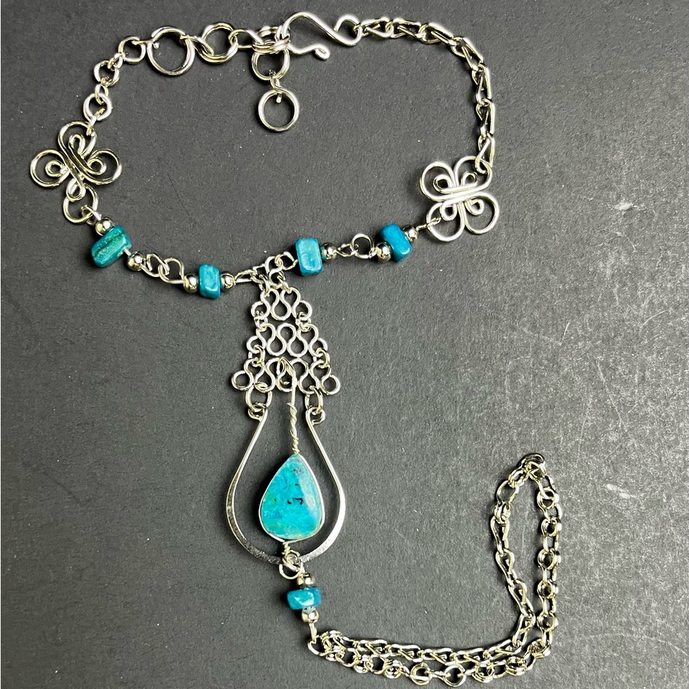 Turquoise Natural Stone Slave Bracelet